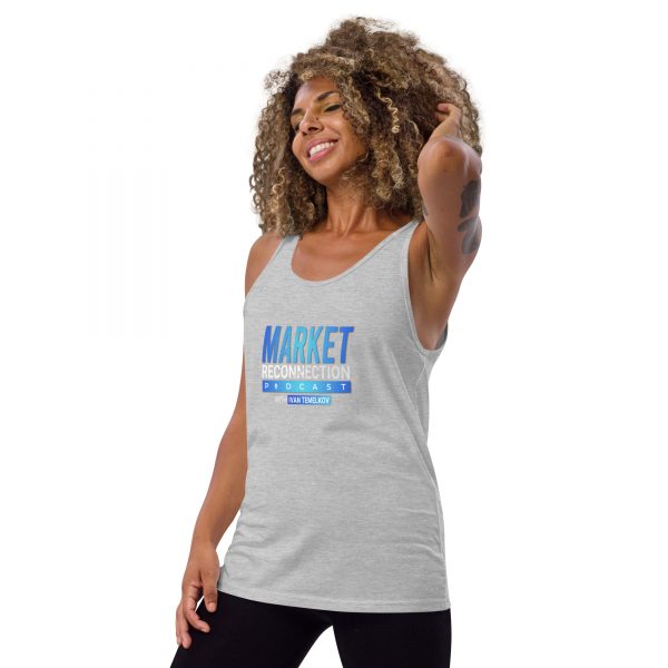 Market Reconnection Podcast - Mens/Womens Tank Top - Image 7