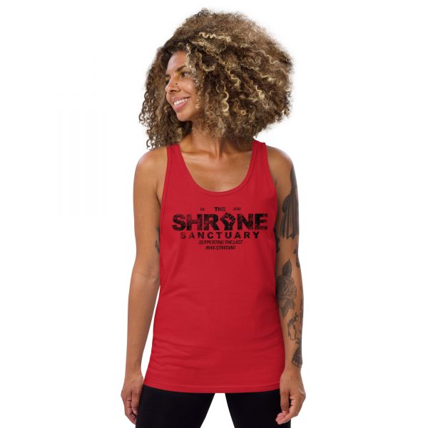 The Shrine Sanctuary – Mens/Womens Tank Top - Image 11