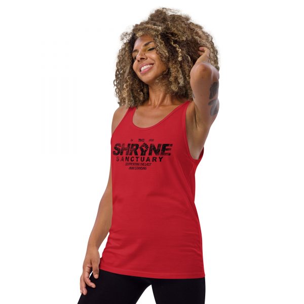 The Shrine Sanctuary – Mens/Womens Tank Top - Image 12