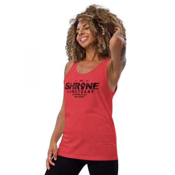 The Shrine Sanctuary – Mens/Womens Tank Top - Image 16