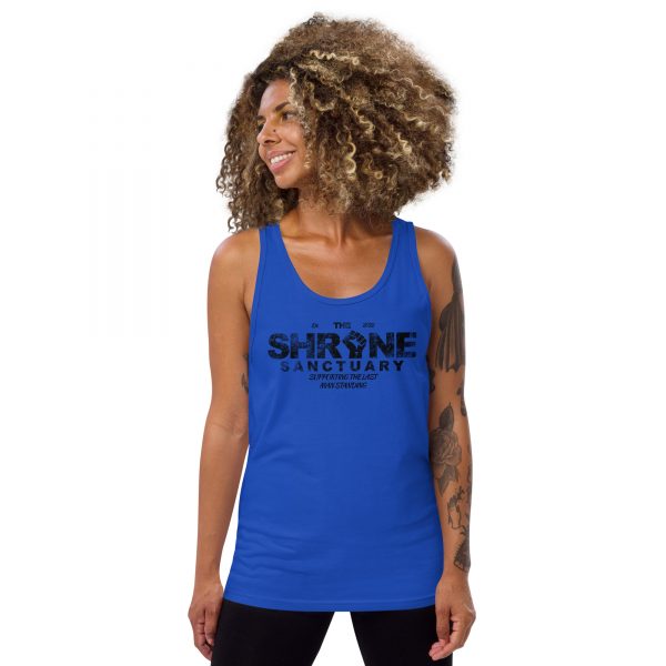 The Shrine Sanctuary – Mens/Womens Tank Top - Image 13