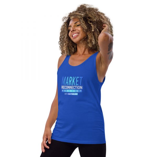 Market Reconnection Podcast - Mens/Womens Tank Top - Image 3