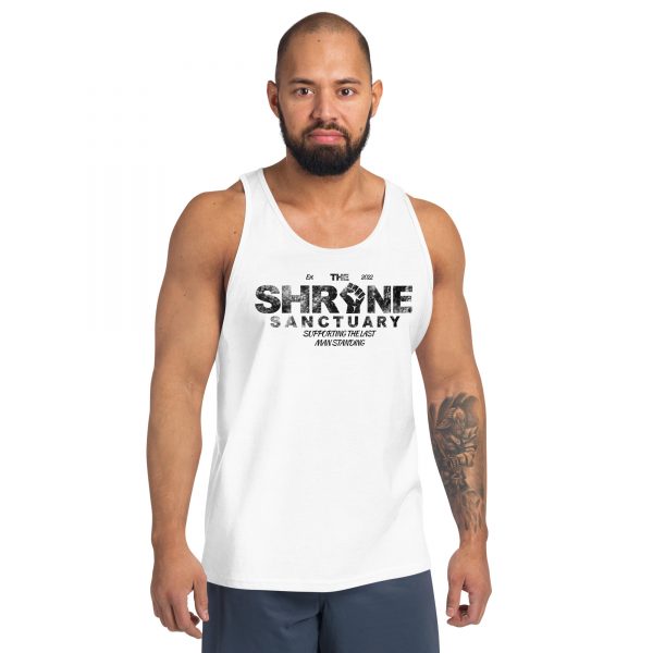The Shrine Sanctuary – Mens/Womens Tank Top - Image 4
