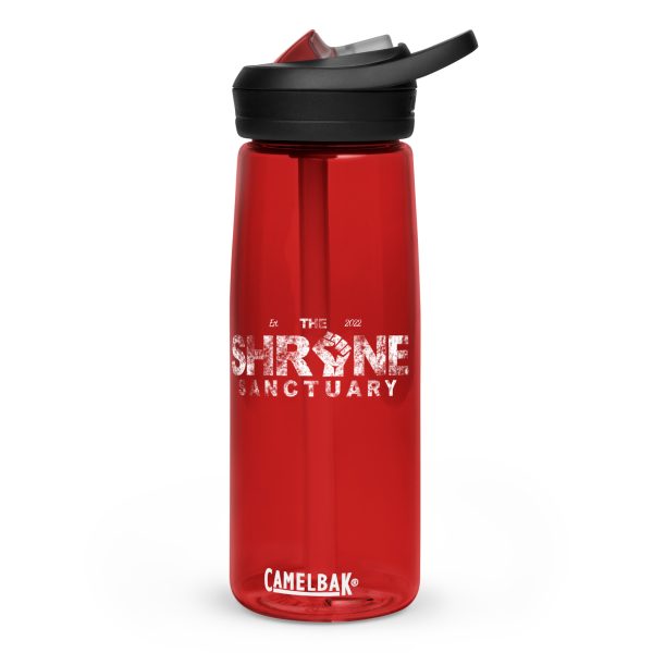 The Shrine Sanctuary - Camelbak Sports Water Bottle (Red & Black)